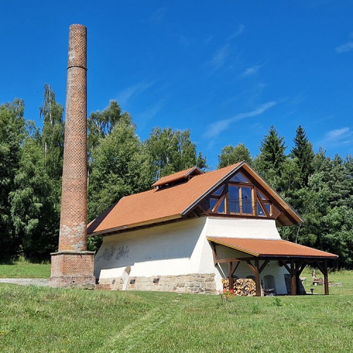 Zrekonstruovaná cihelna Hříběcí