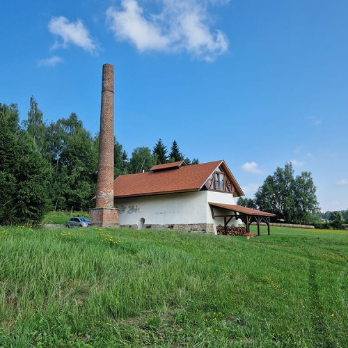 Zrekonstruovaná cihelna Hříběcí